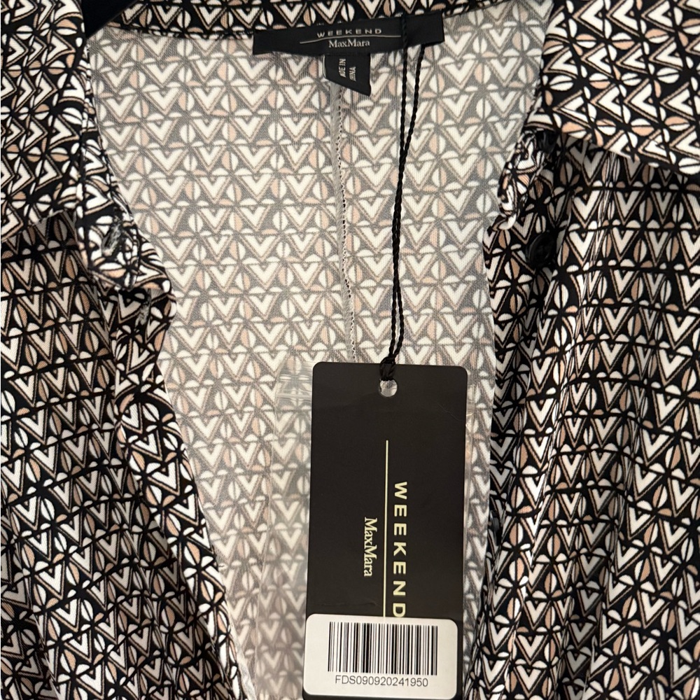 MaxMara Weekend geometric wrap‎ dress - Picture 4 of 7